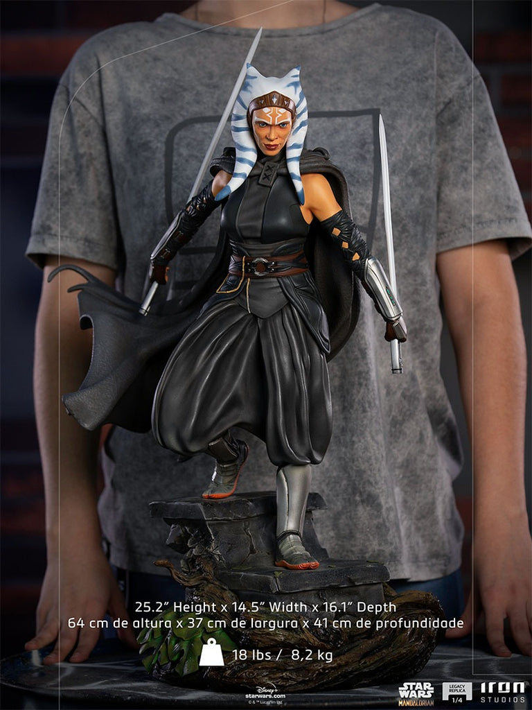 Estátua Ahsoka Tano - Star Wars - Legacy Replica 1/4 - Iron Studios