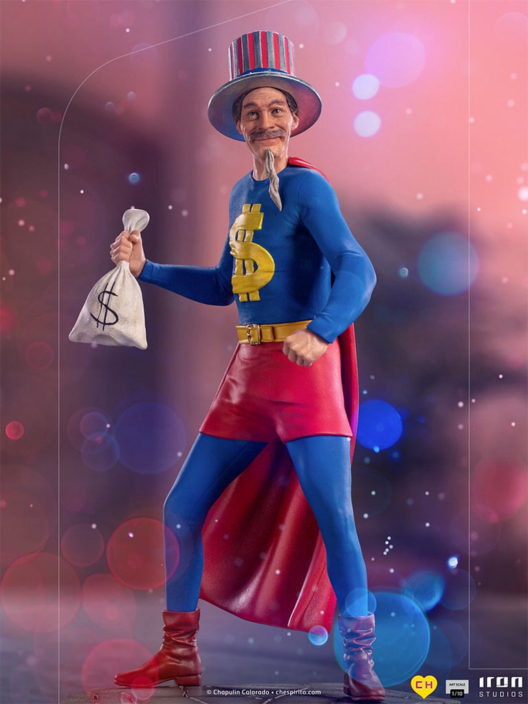 Estátua Super Sam - Chapolin - Art Scale 1/10 - Iron Studios