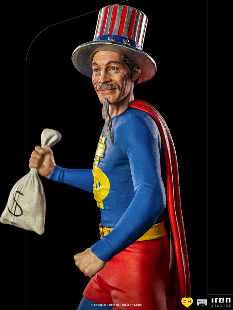 Estátua Super Sam - Chapolin - Art Scale 1/10 - Iron Studios