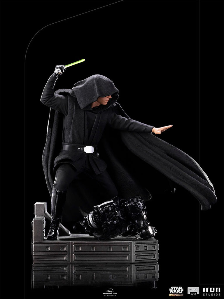 Estátua Luke Skywalker Combat Ver. - The Mandalorian - Art Scale 1/10 - Iron Studios