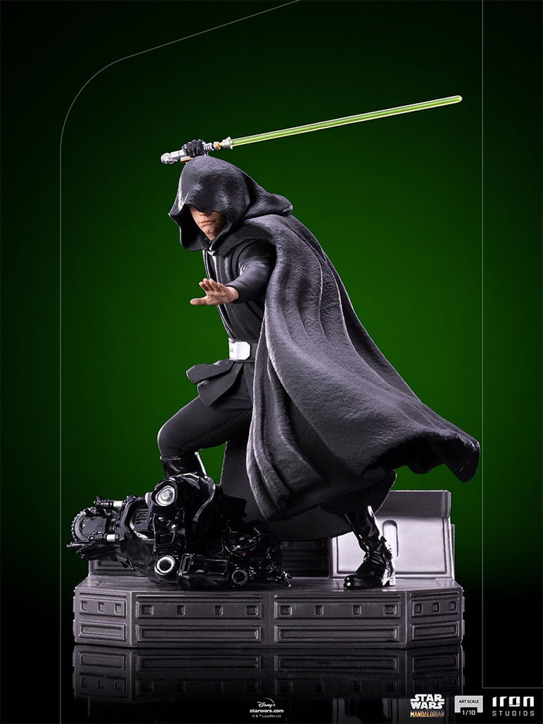Estátua Luke Skywalker Combat Ver. - The Mandalorian - Art Scale 1/10 - Iron Studios
