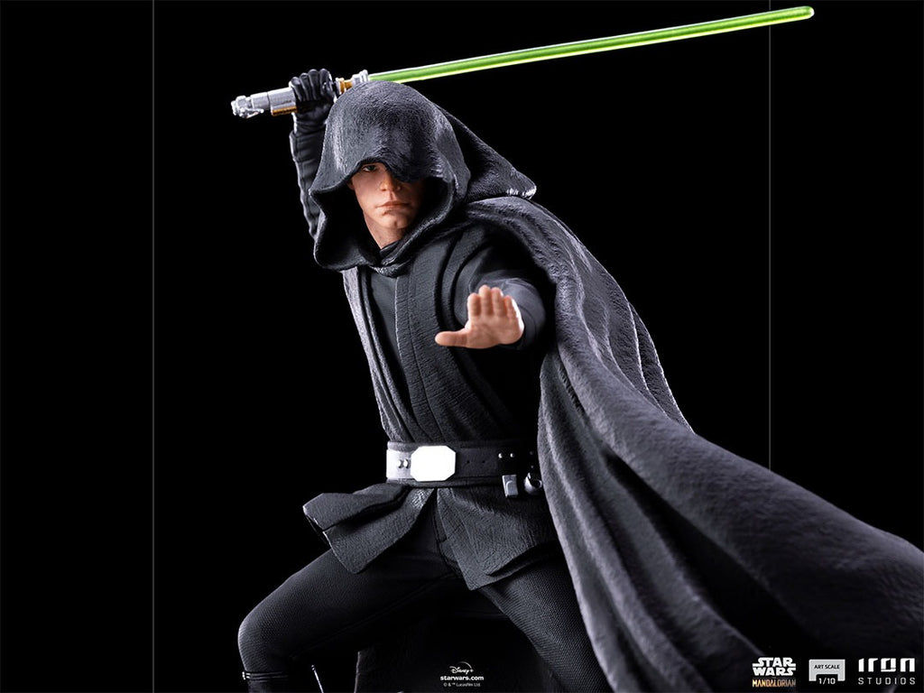Estátua Luke Skywalker Combat Ver. - The Mandalorian - Art Scale 1/10 - Iron Studios