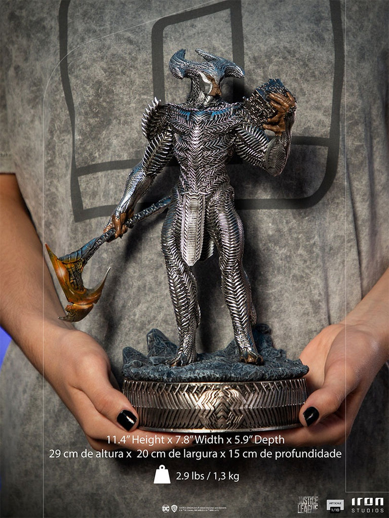 Estátua Lobo da Estepe - Liga da Justiça de Zack Snyder - BDS Art Scale 1/10 - Iron Studios