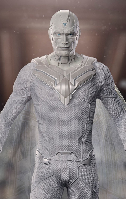 Estátua Visão Branco - Wandavision - Legacy Replica 1/4 - Iron Studios