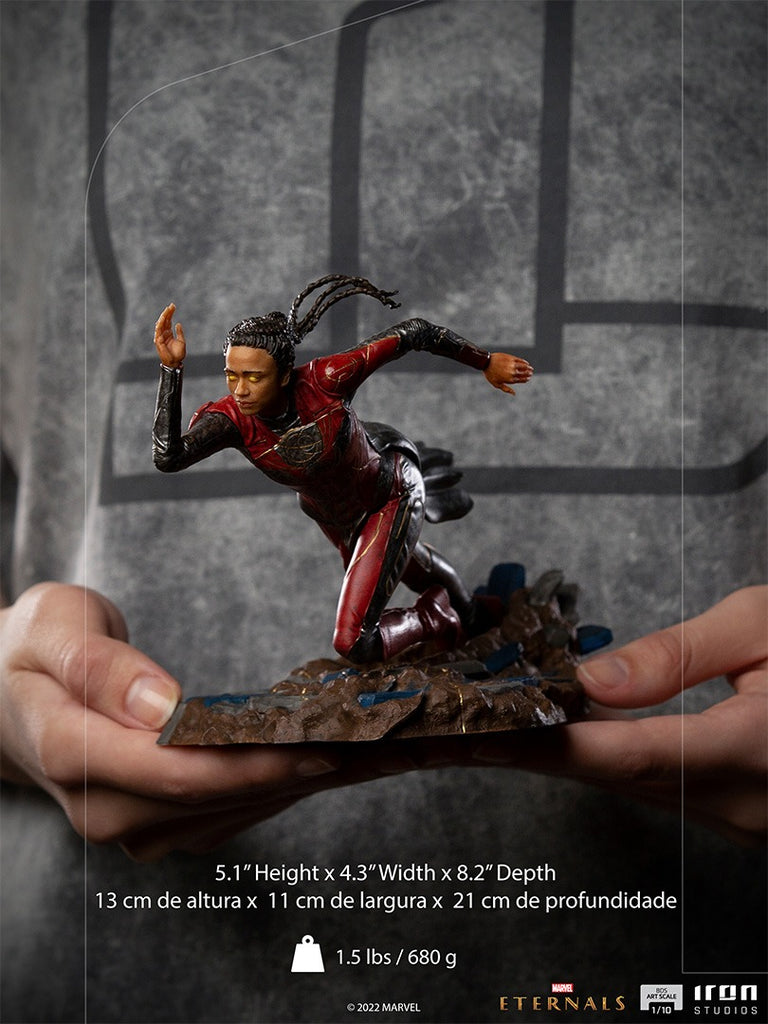 Estátua Makkari - Eternos - BDS Art Scale 1/10 - Iron Studios