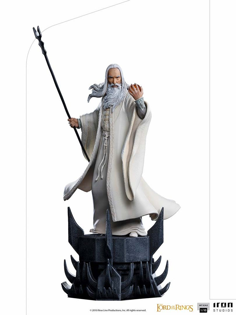 Estátua Saruman - O Senhor dos Anéis - BDS Art Scale 1/10 - Iron Studios