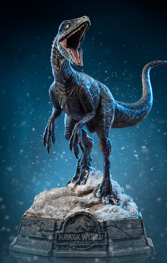 Estátua Blue - Jurassic World: Dominion - Art Scale 1/10 - Iron Studios
