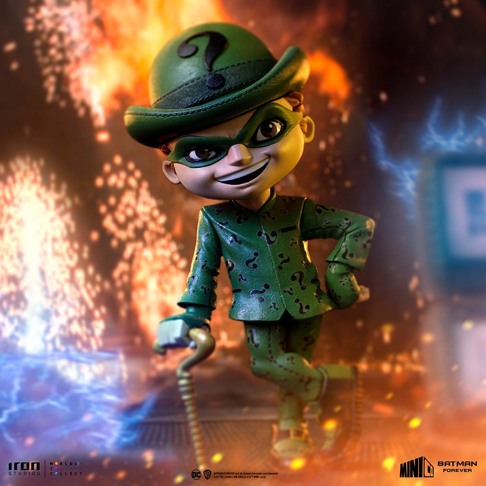 Estátua Charada - Batman Forever - MiniCo - Iron Studios
