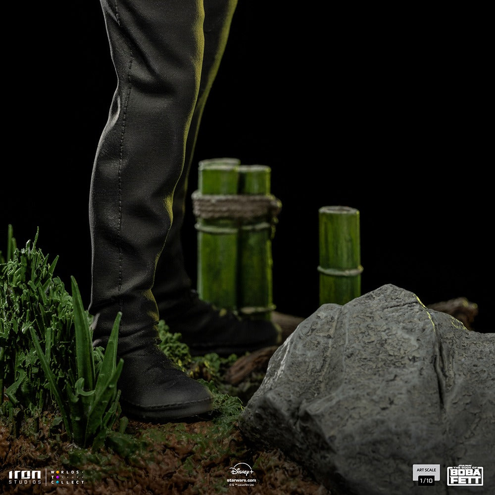 Estátua Luke Skywalker and Grogu Training Ver. - Book of Boba Fett - Art Scale 1/10 - Iron Studios