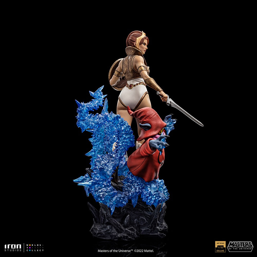 Estátua Teela e Gorpo Deluxe - He-man e os Mestres do Universo - Art Scale 1/10 - Iron Studios