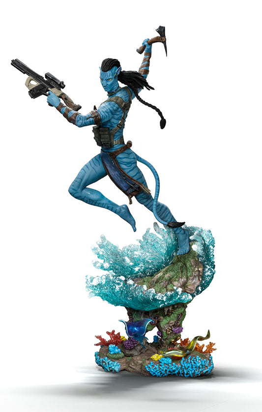 Estátua Jake Sully - Avatar 2 - Art Scale 1/10 - Iron Studios