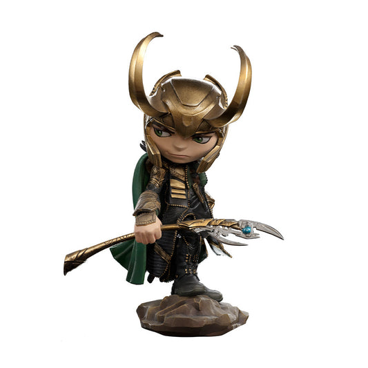 Estátua Loki - Infinity Saga - MiniCo - Iron Studios