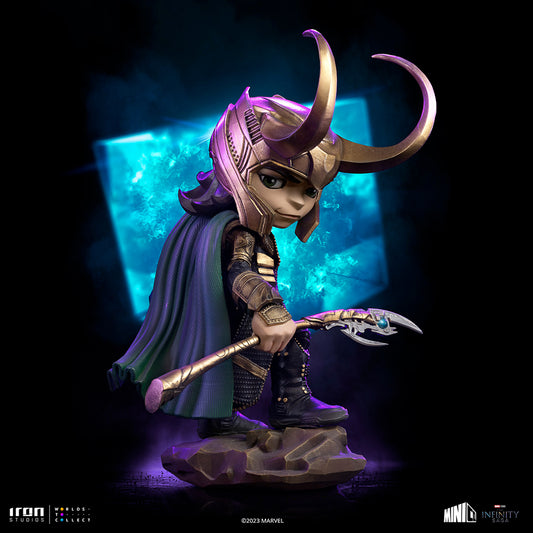 Estátua Loki - Infinity Saga - MiniCo - Iron Studios