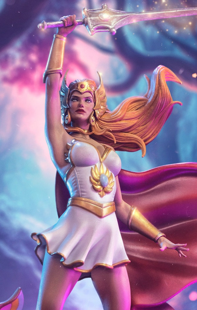 Estátua She-Ra Princesa do Poder - He-Man e os Mestres do Universo - Art Scale 1/10 - Iron Studios