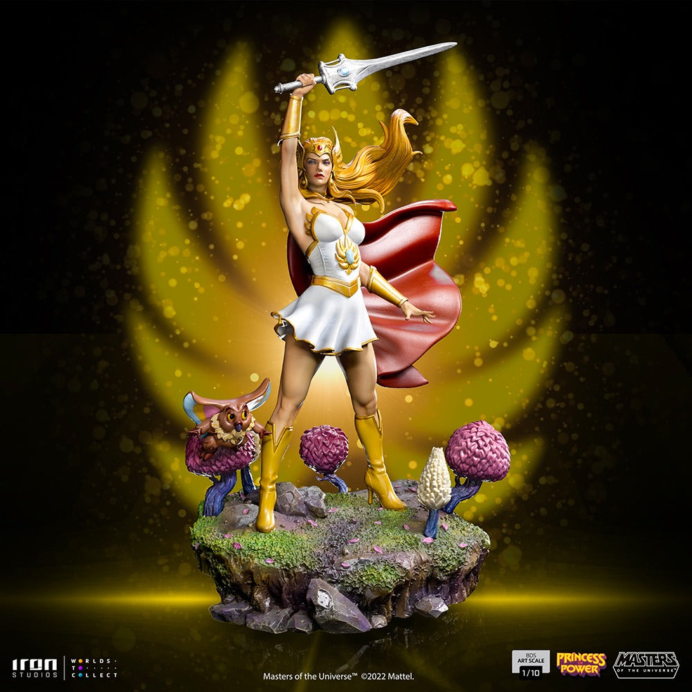Estátua She-Ra Princesa do Poder - He-Man e os Mestres do Universo - Art Scale 1/10 - Iron Studios