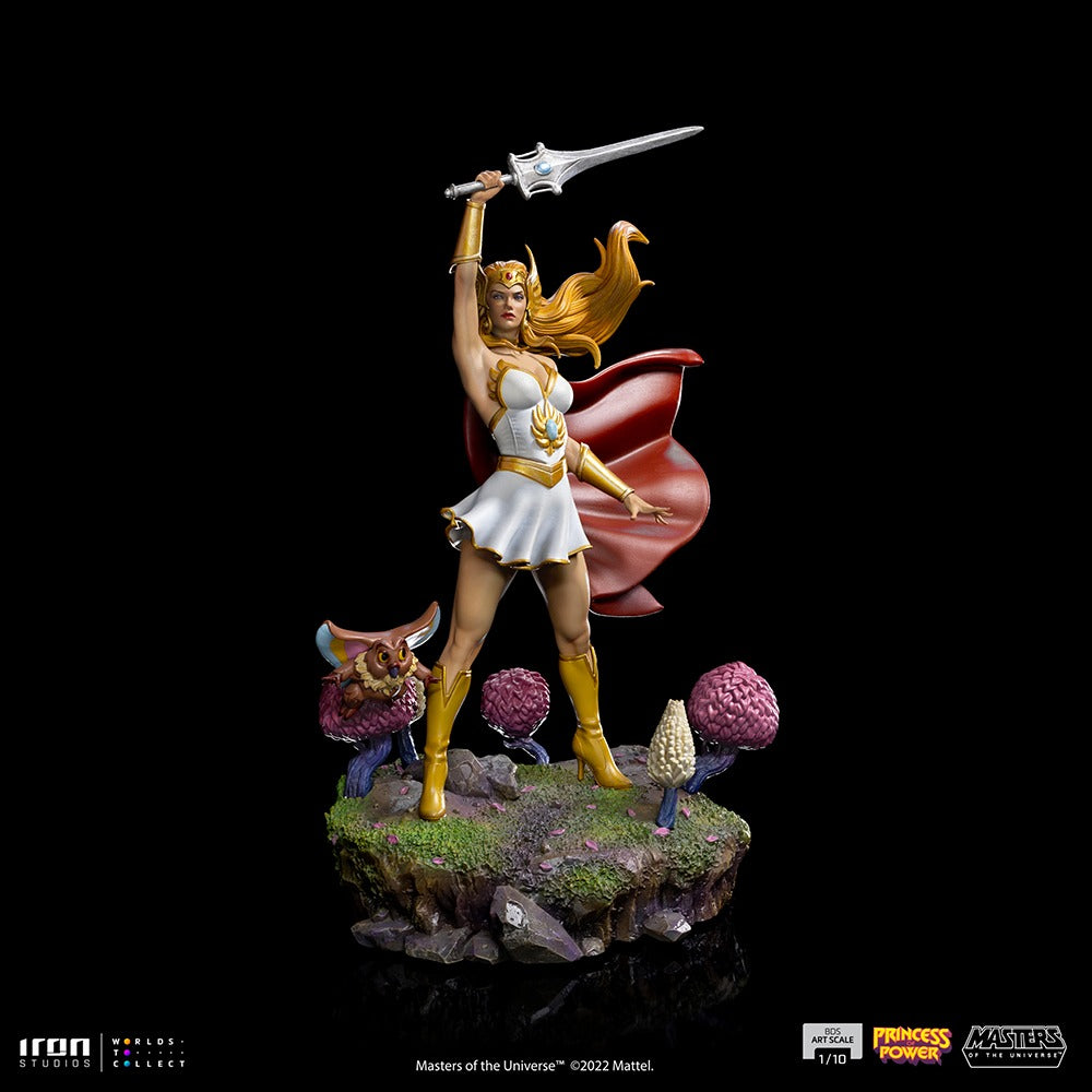 Estátua She-Ra Princesa do Poder - He-Man e os Mestres do Universo - Art Scale 1/10 - Iron Studios