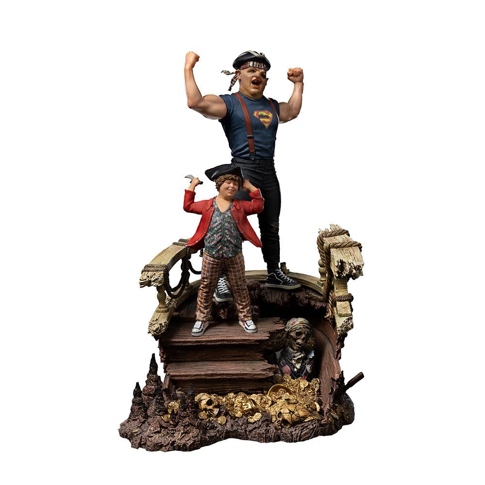 Estátua Sloth e Gordo Deluxe - Os Goonies - Art Scale 1/10 - Iron Studios