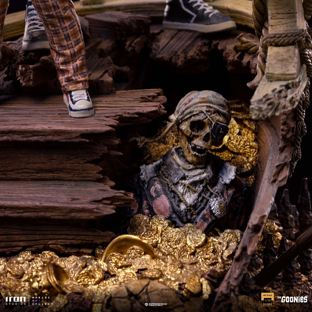 Estátua Sloth e Gordo Deluxe - Os Goonies - Art Scale 1/10 - Iron Studios