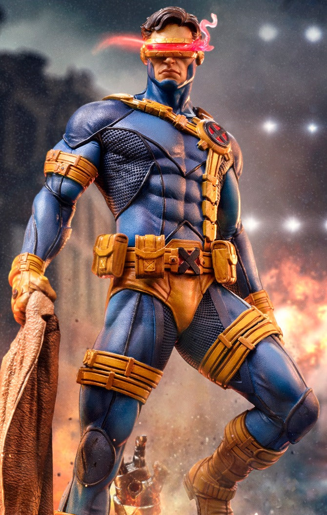 Estátua Ciclope Unleashed Deluxe - Marvel - Art Scale 1/10 - Iron