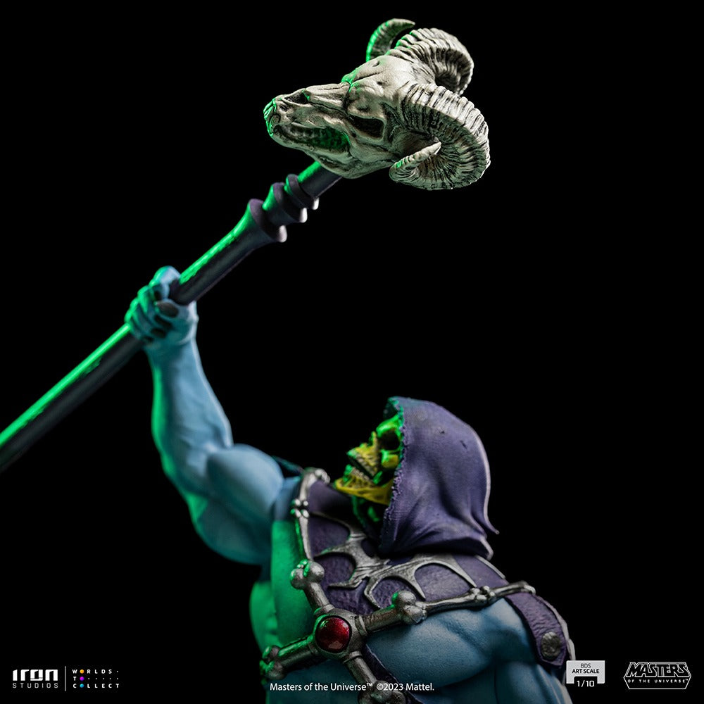 Estátua Esqueleto - He-man e os Mestres do Universo - BDS Art Scale 1/10 - Iron Studios