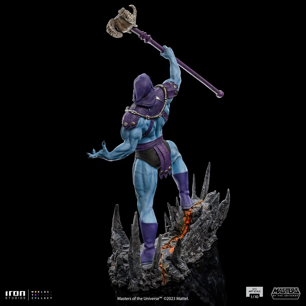 Estátua Esqueleto - He-man e os Mestres do Universo - BDS Art Scale 1/10 - Iron Studios