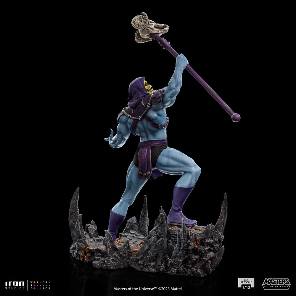 Estátua Esqueleto - He-man e os Mestres do Universo - BDS Art Scale 1/10 - Iron Studios