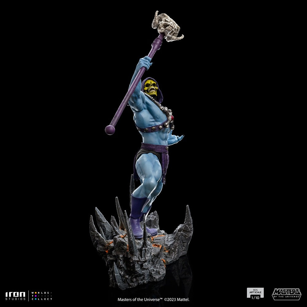Estátua Esqueleto - He-man e os Mestres do Universo - BDS Art Scale 1/10 - Iron Studios