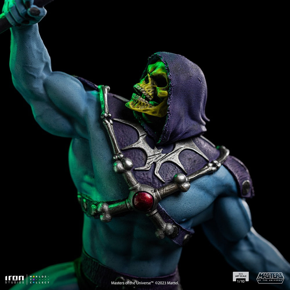 Estátua Esqueleto - He-man e os Mestres do Universo - BDS Art Scale 1/10 - Iron Studios