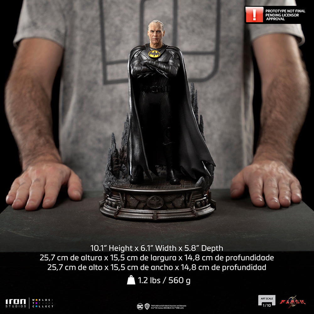 Estátua Batman - The Flash Movie - Art Scale 1/10 - Iron Studios