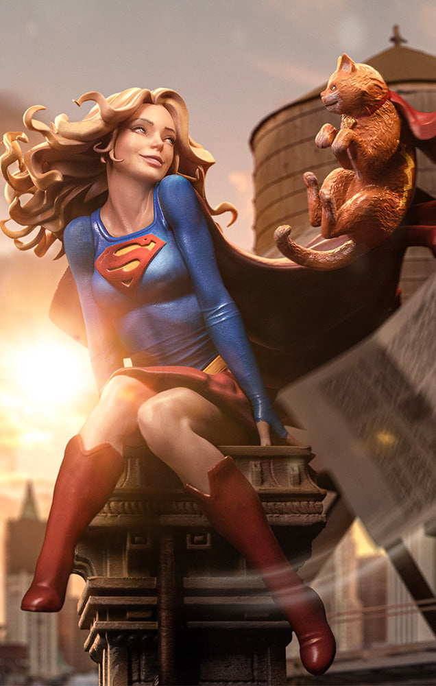 Estátua Supergirl Serie 8 - DC Comics - Art Scale 1/10 - Iron Studios
