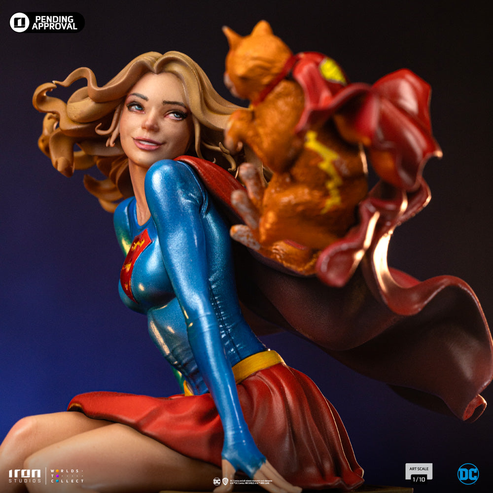 Estátua Supergirl Serie 8 - DC Comics - Art Scale 1/10 - Iron Studios