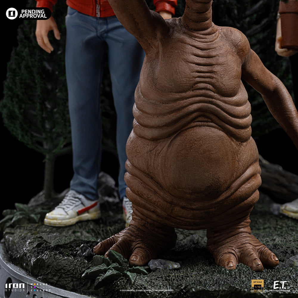 Estátua E.T. Elliot and Gertie Deluxe - E.T. The Extra-Terrestrial - Art Scale 1/10 - Iron Studios
