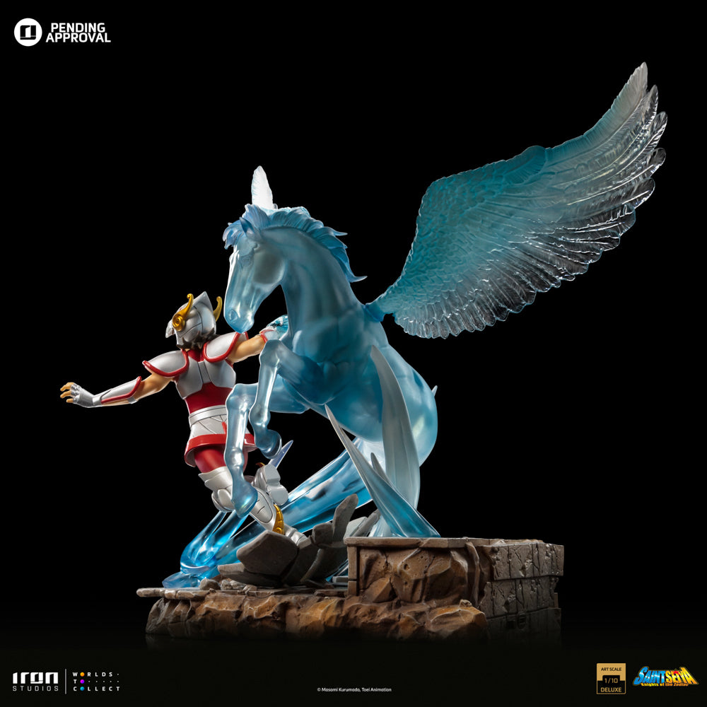 Estátua Pegasus Seiya Deluxe - Saint Seiya - Art Scale 1/10 - Iron Studios
