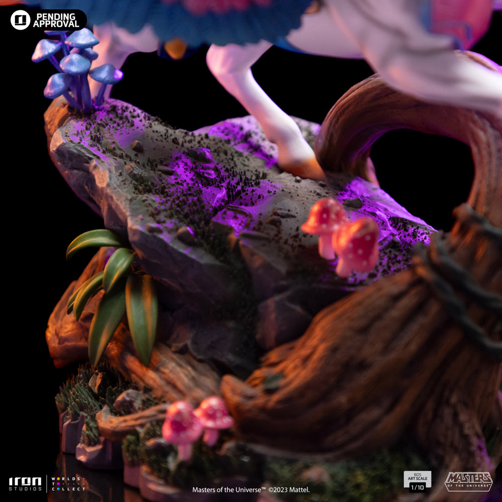 Estátua She-ra e Ventania Deluxe - He-man e os Mestres do Universo - Art Scale 1/10 - Iron Studios