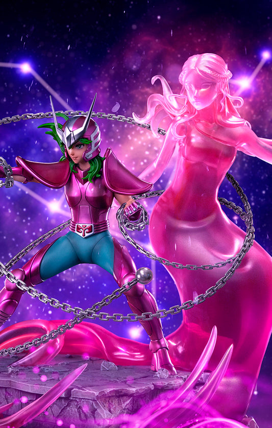 Estátua Andromeda Shun Deluxe - Saint Seiya - Art Scale 1/10 - Iron Studios
