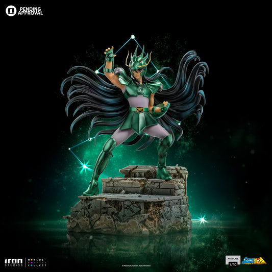 Estátua Dragon Shiryu - Saint Seiya - Art Scale 1/10 - Iron Studios