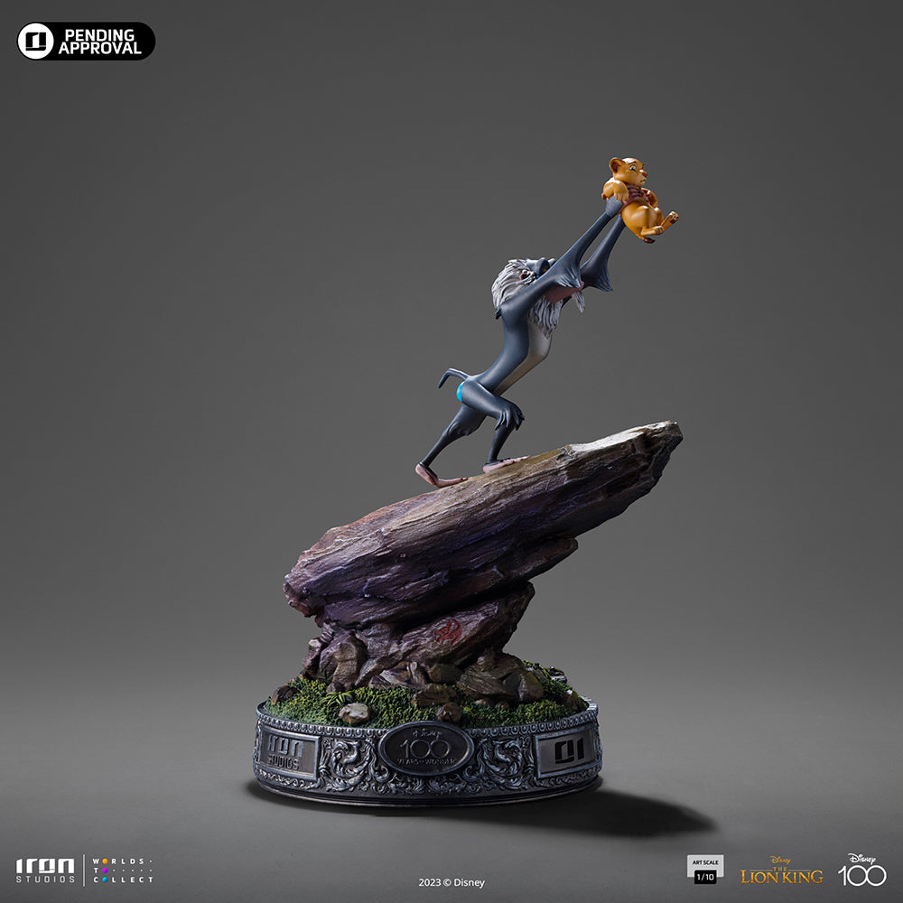 Estátua Lion King 100 Years Ver - Disney 100TH - Lion King - Art Scale 1/10 - Iron Studios