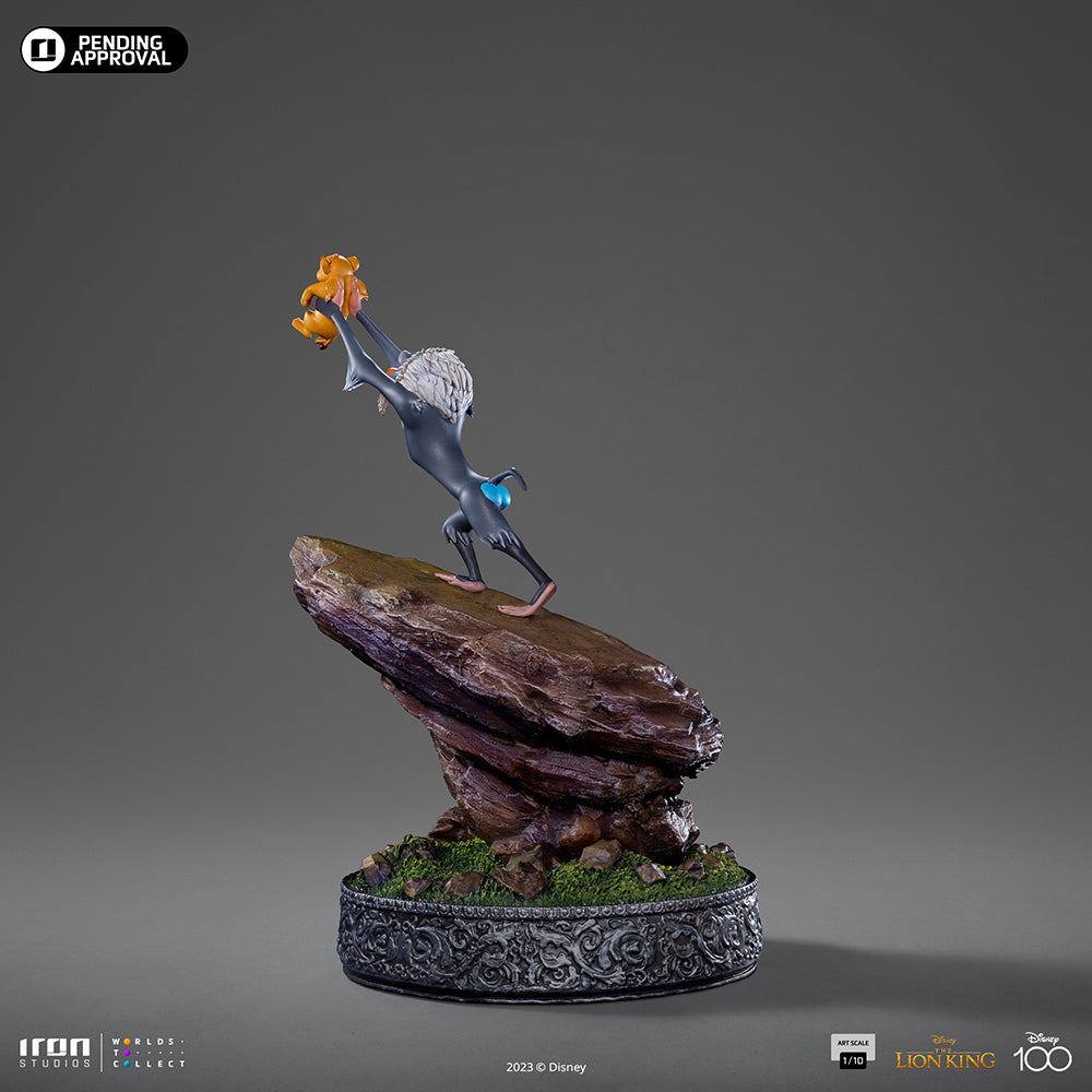 Estátua Lion King 100 Years Ver - Disney 100TH - Lion King - Art Scale 1/10 - Iron Studios