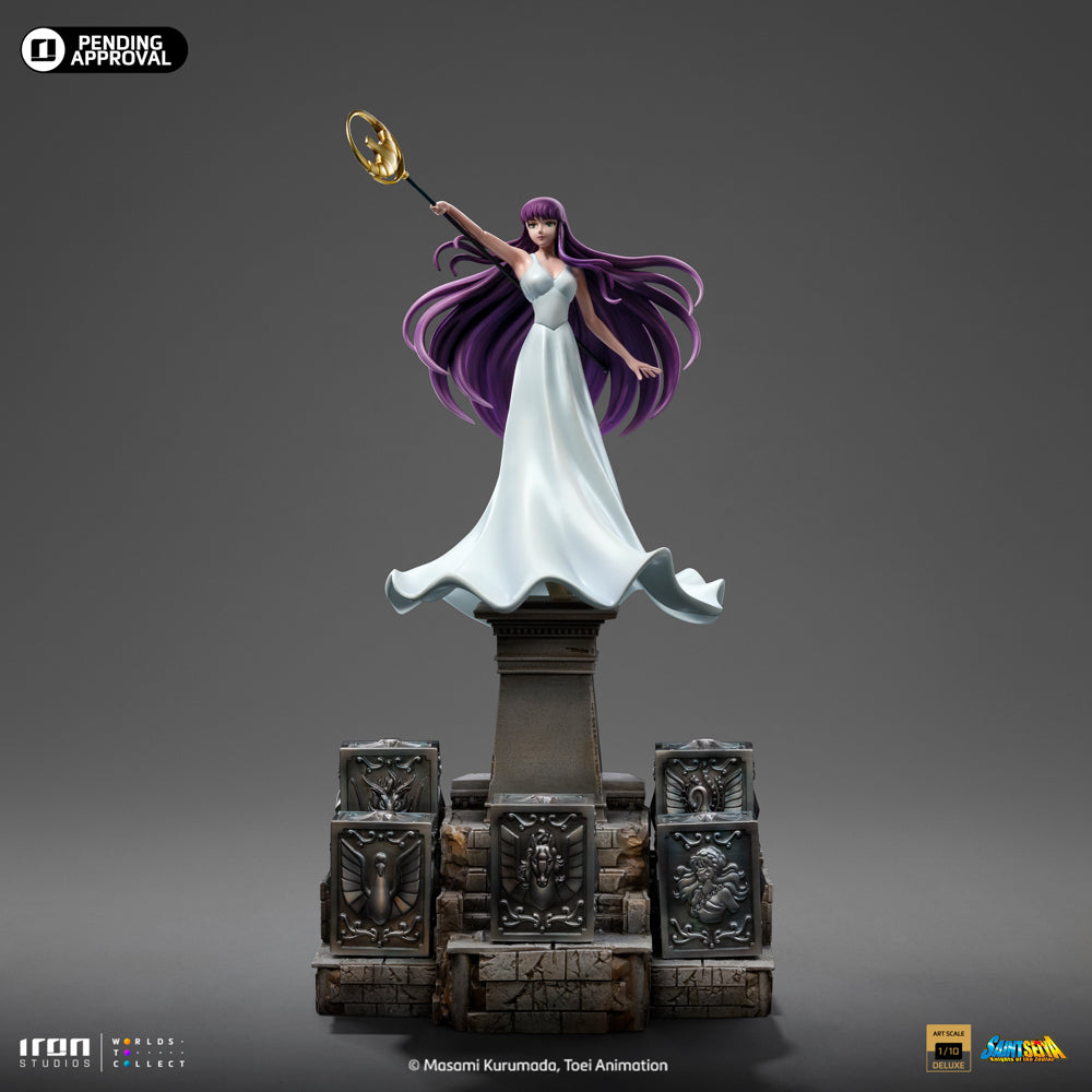Estátua Saori Kiddo Deluxe - Saint Seiya - Art Scale 1/10 - Iron Studios