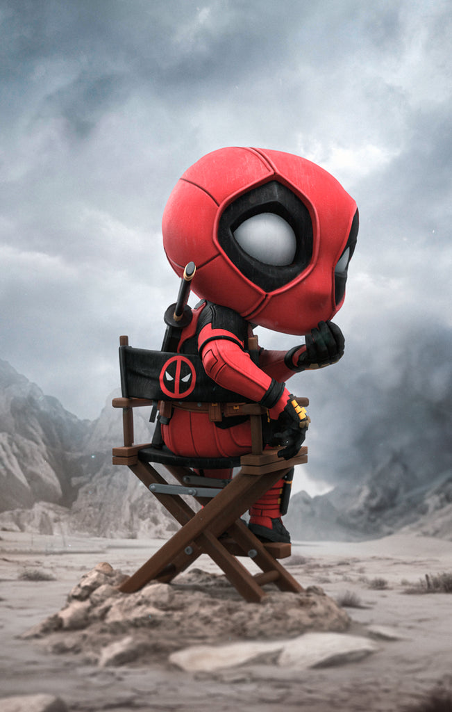 Estátua Deadpool - Deadpool & Wolverine - MiniCo - Iron Studios