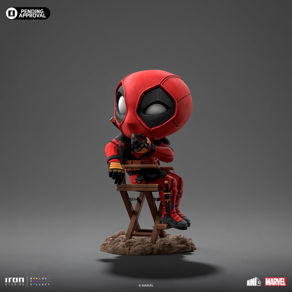Estátua Deadpool - Deadpool & Wolverine - MiniCo - Iron Studios