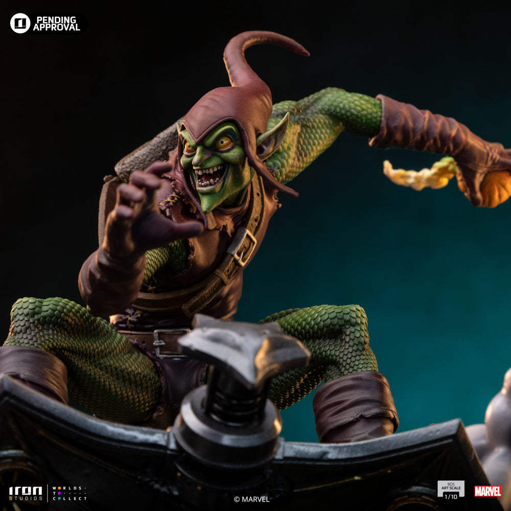 Estátua Duende Verde - Spider-man vs Villains Diorama - BDS Art Scale 1/10 - Iron Studios