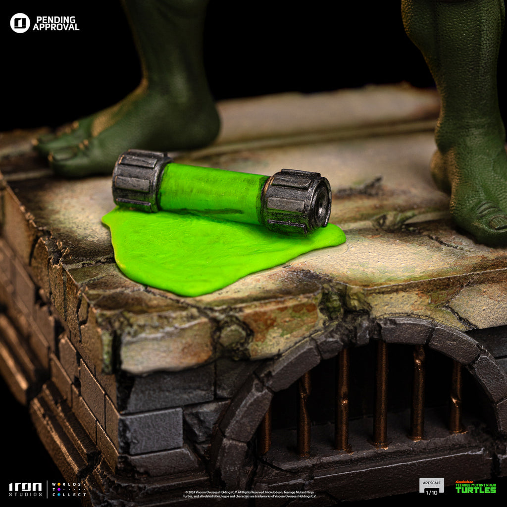 Estátua Leonardo - As Tartarugas Ninja - Art Scale 1/10 - Iron Studios