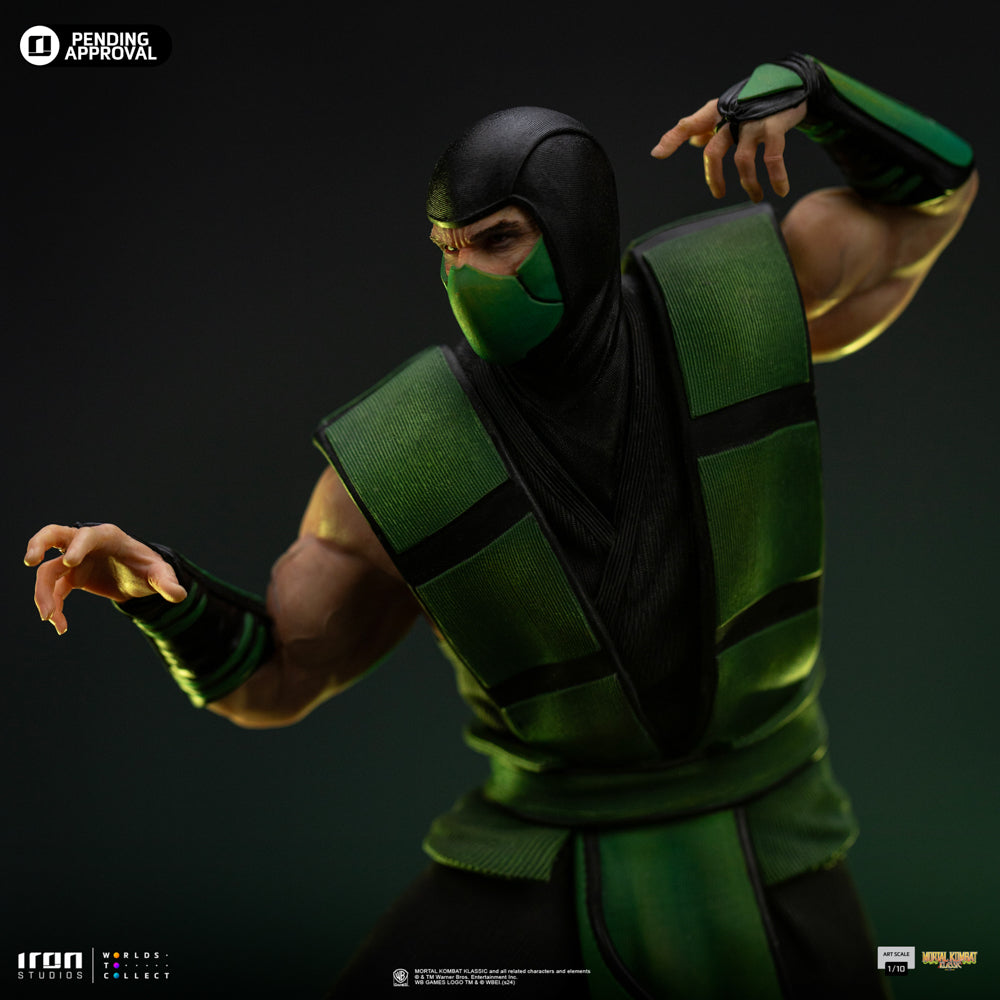 Estátua Reptile - Mortal Kombat - Art Scale 1/10 - Iron Studios