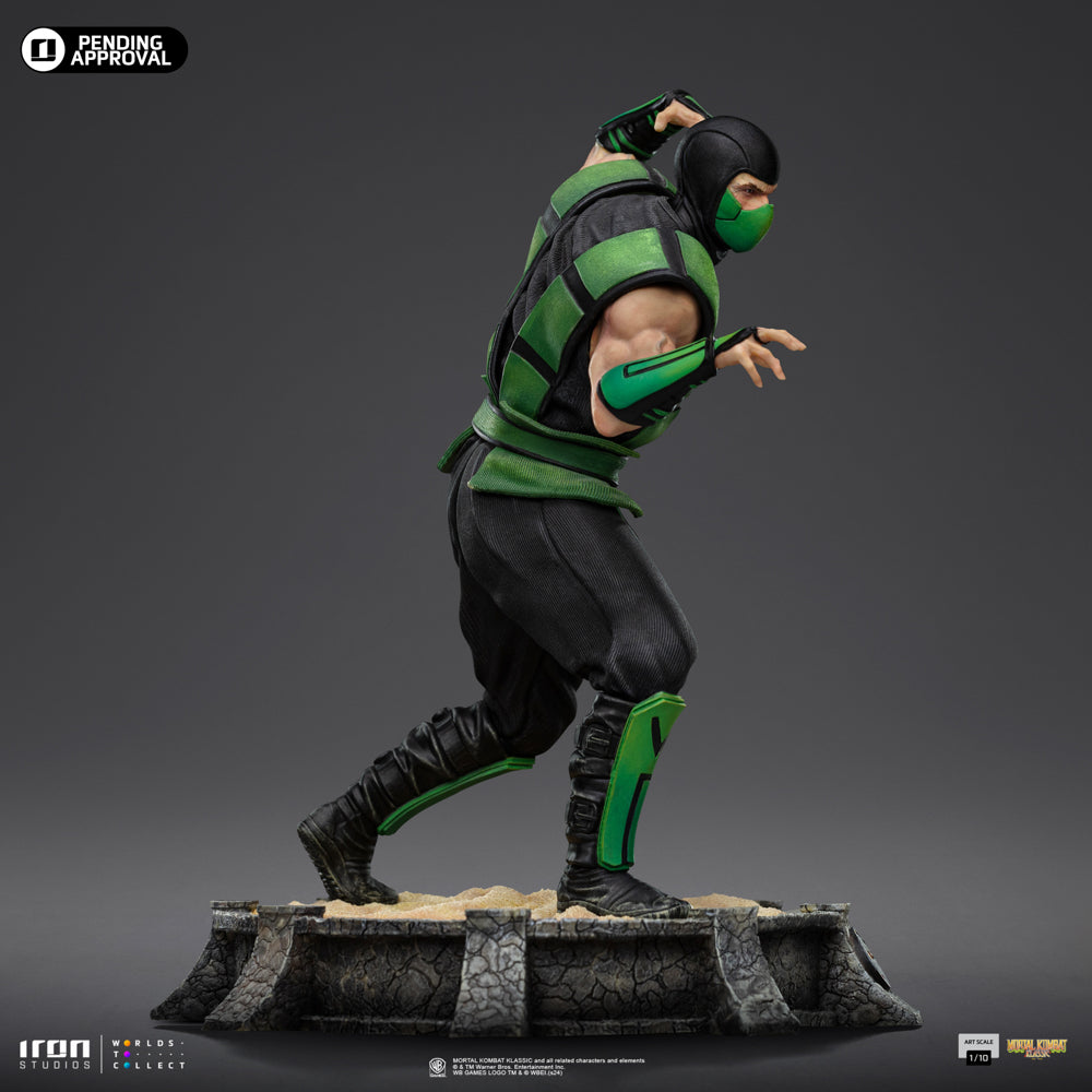 Estátua Reptile - Mortal Kombat - Art Scale 1/10 - Iron Studios