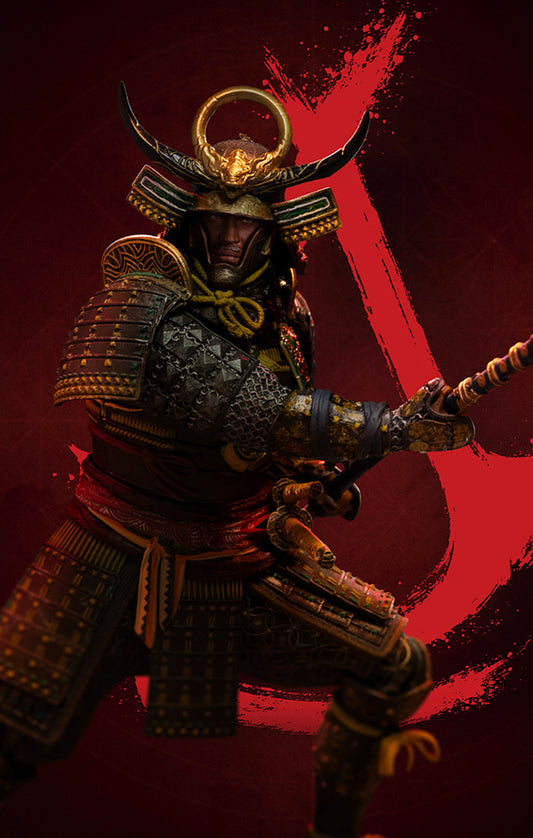 Estátua Yasuke - Assassin's Creed Shadows - Art Scale 1/10 - Iron Studios