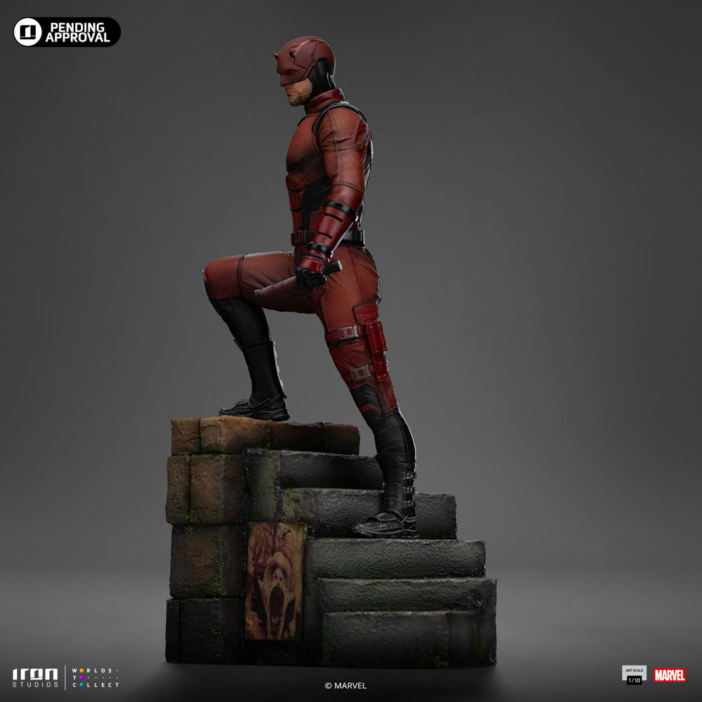 Estátua Daredevil - Daredevil: Born Again - Art Scale 1/10 - Iron Studios
