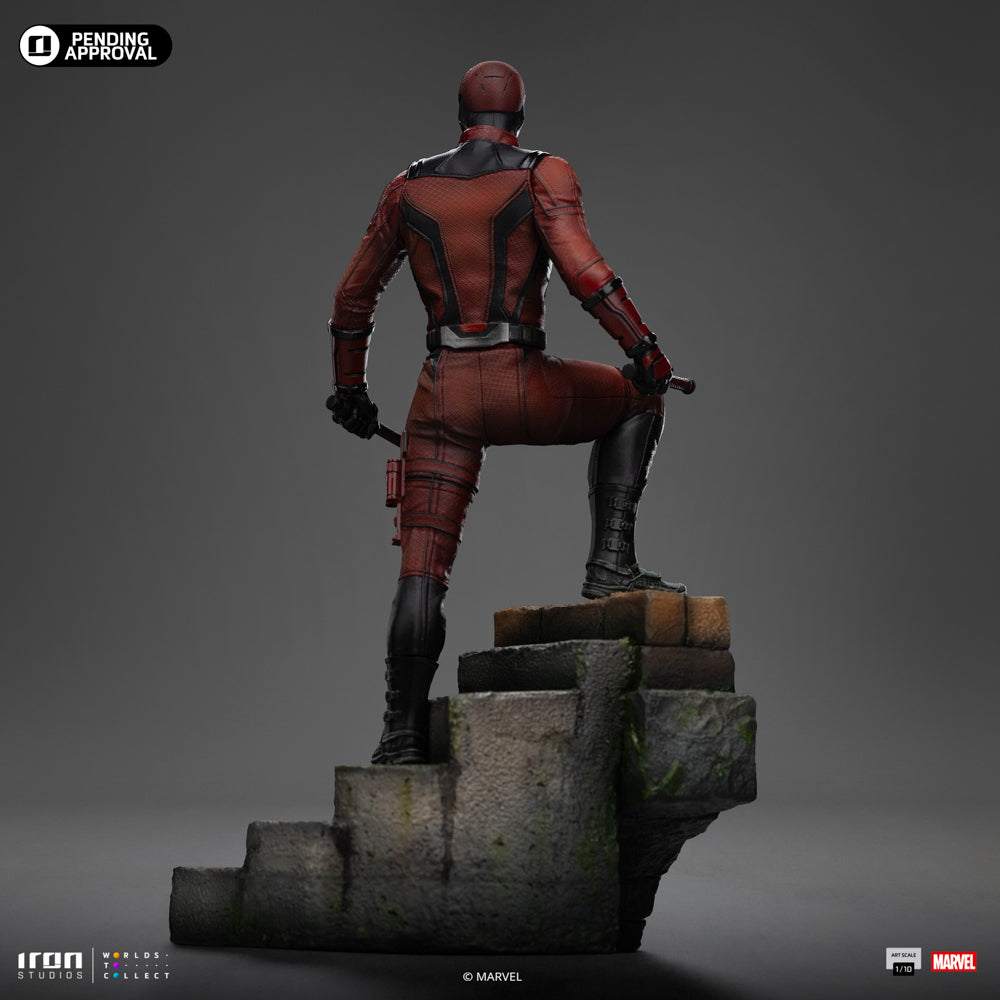 Estátua Daredevil - Daredevil: Born Again - Art Scale 1/10 - Iron Studios