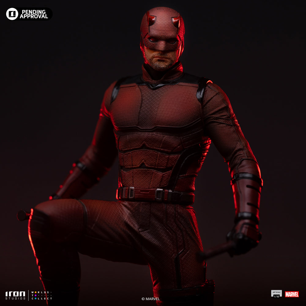 Estátua Daredevil - Daredevil: Born Again - Art Scale 1/10 - Iron Studios