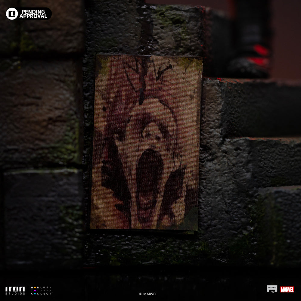 Estátua Daredevil - Daredevil: Born Again - Art Scale 1/10 - Iron Studios